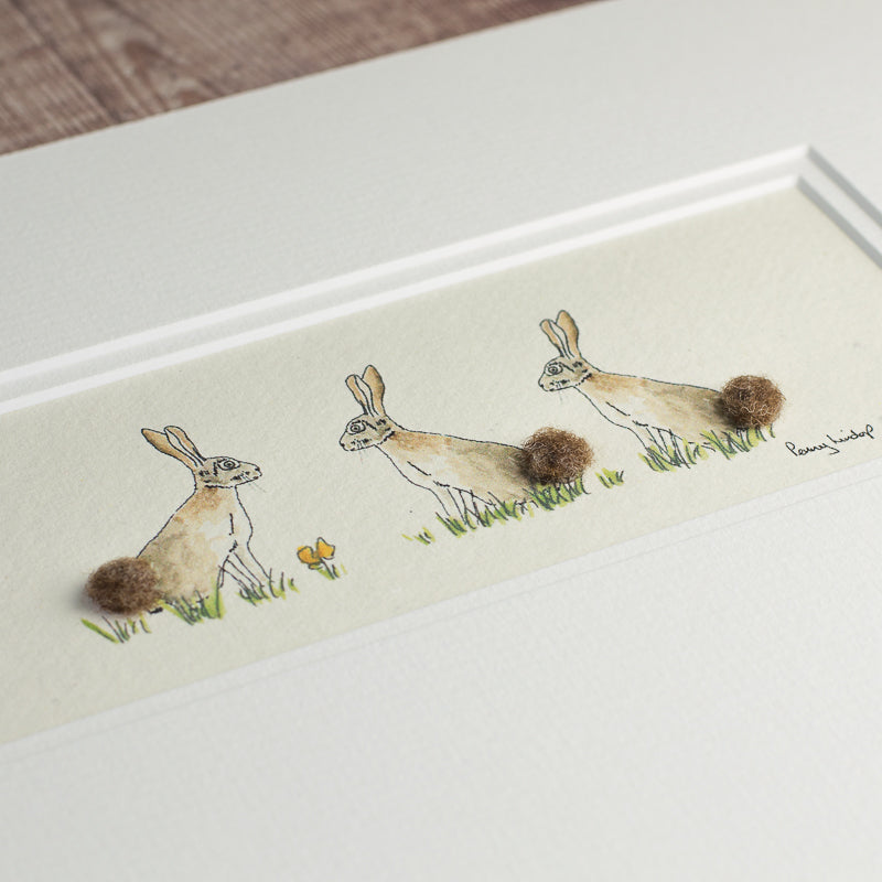 3 Hares bespoke Print