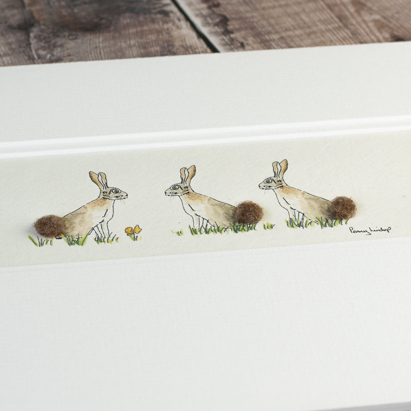 3 Hares bespoke Print