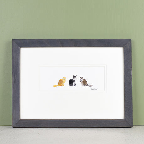 Three Cats bespoke Print