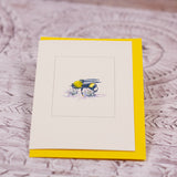 Bee on flower Card