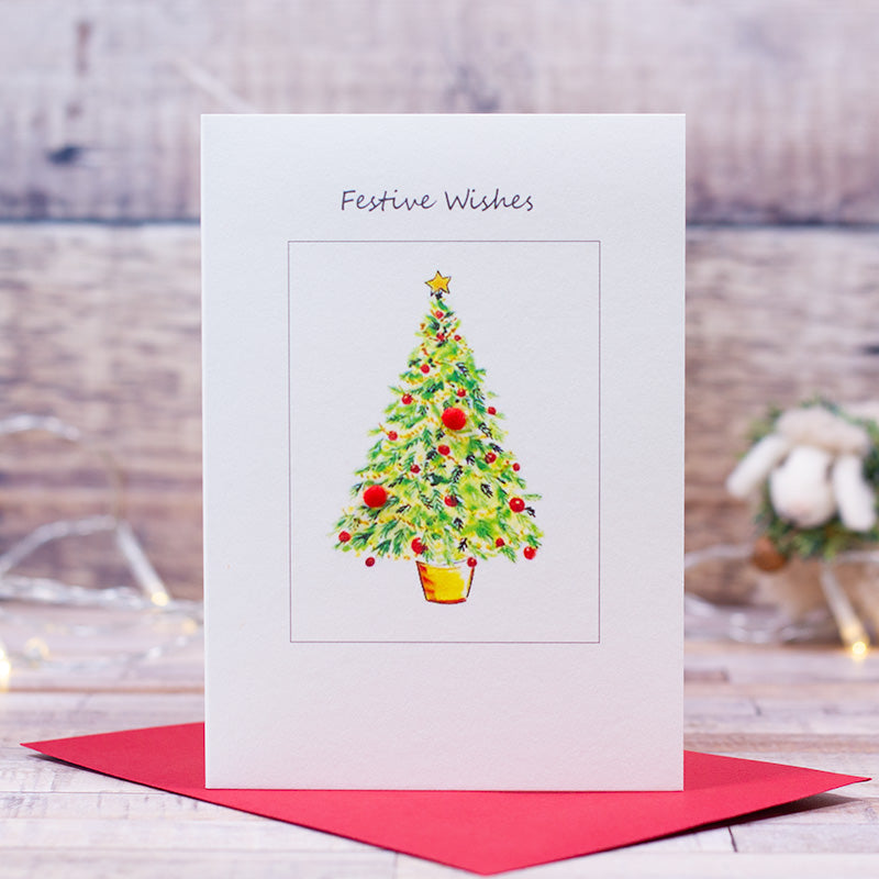 Christmas Tree card Papersheep