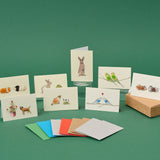 Boxed Collection of Mini Pet cards for Children - 8 cards