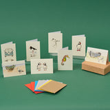 Boxed Collection of Mini Seaside Cards - 8 cards