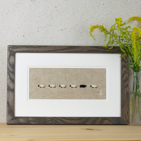 Natural Sheep Print - Medium