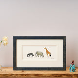 Safari Animal bespoke Print