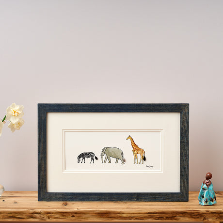 Safari Animal bespoke Print