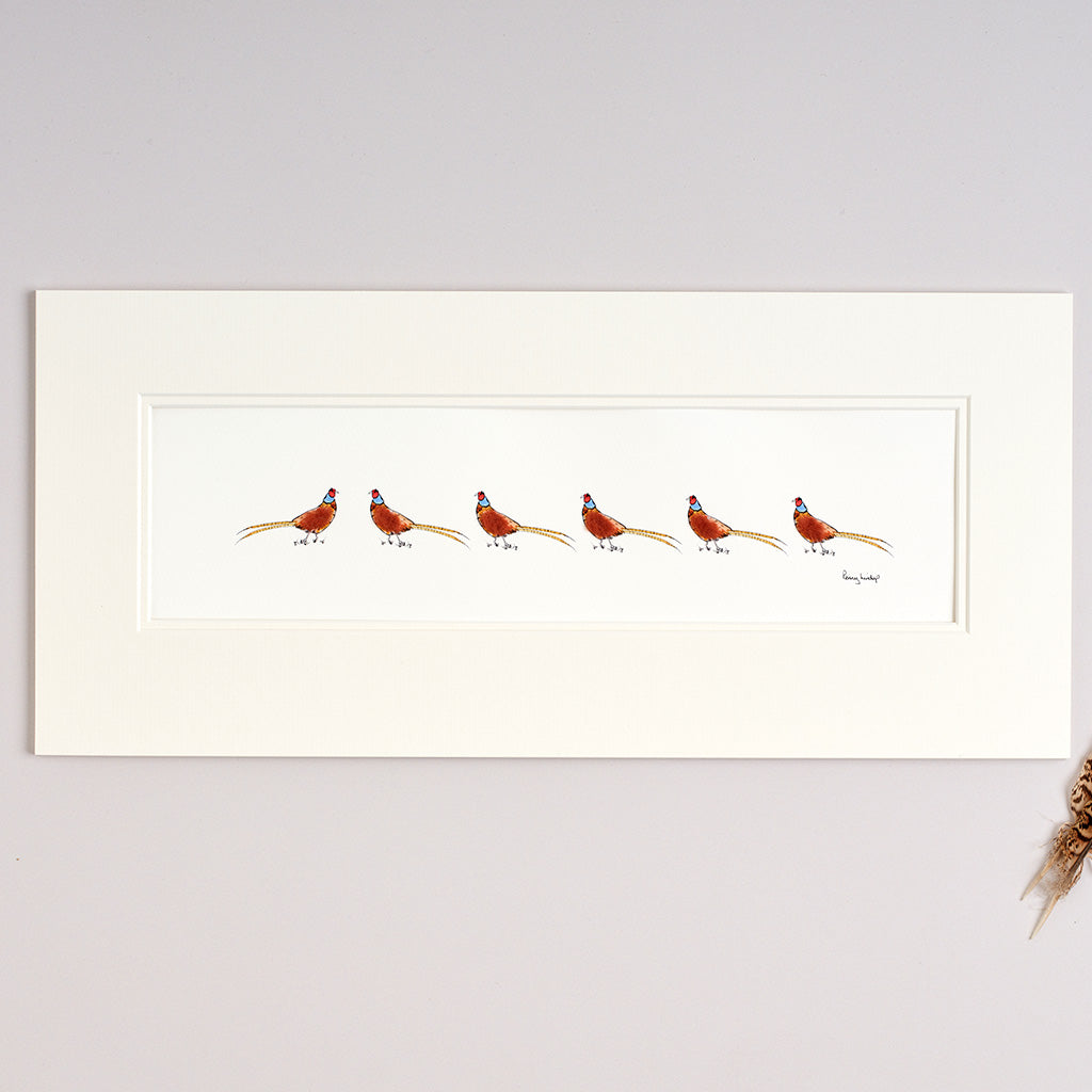 Pheasant print - Long