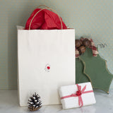 Robin Christmas Gift Bag, large