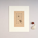 Limited Edition Hand Finished Print of Sheep and Maple Tree