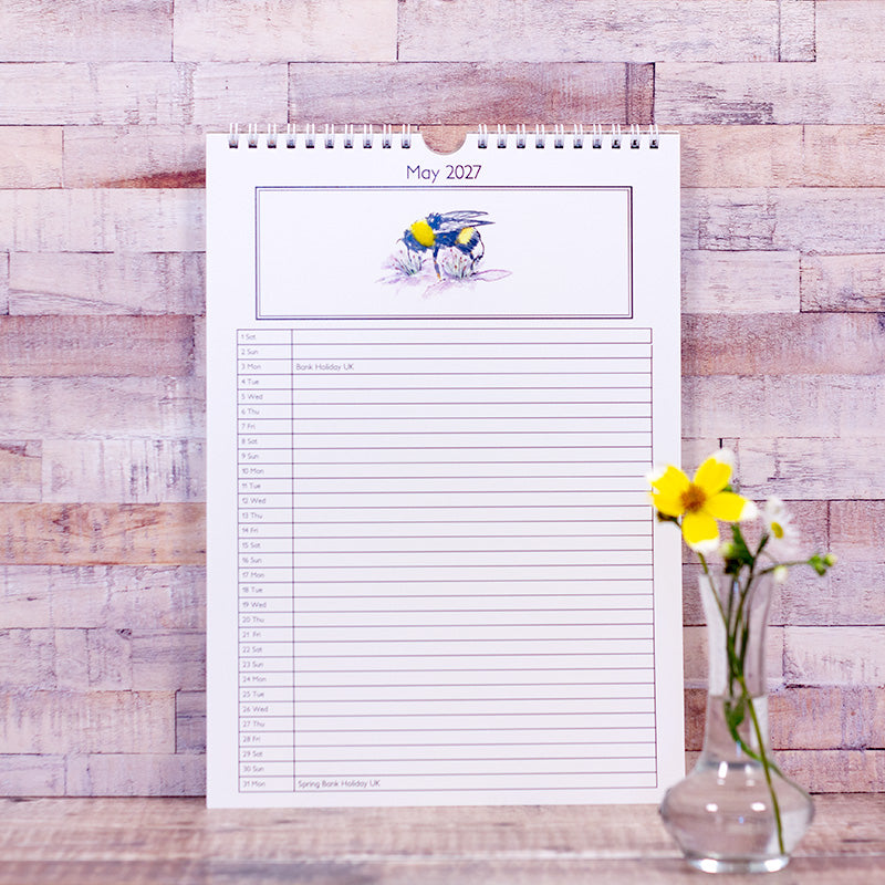 Handmade Calendar 2027