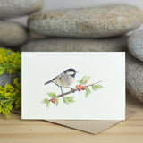 Mini Coal Tit card