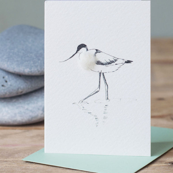 Mini Avocet card