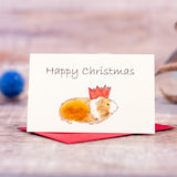 Mini Guinea Pig Christmas card