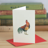 Mini Cockerel card