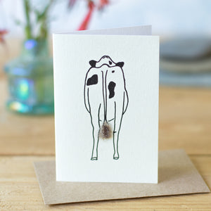 Mini Friesian Cow card