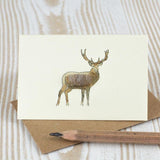 Mini Stag card