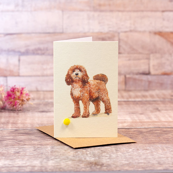 Mini Cockapoo card