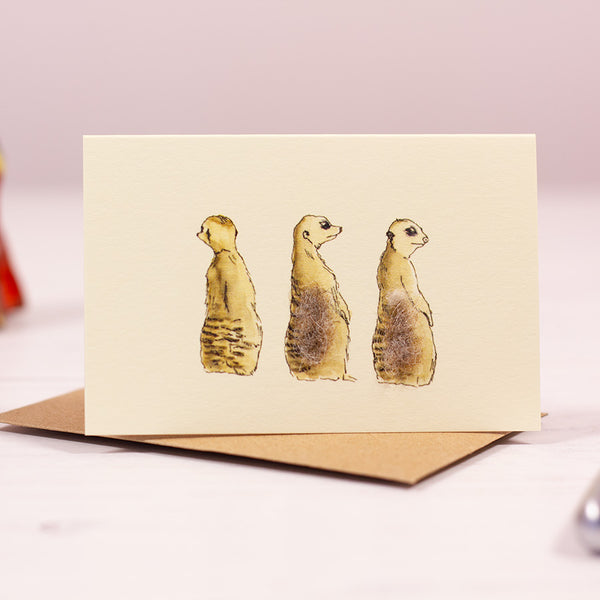 Mini Meerkat card