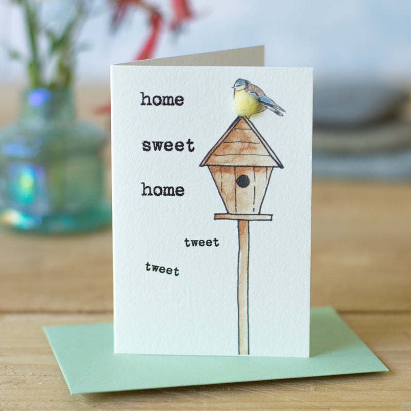Mini New Birdbox moving house card