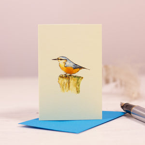 Mini Nuthatch card