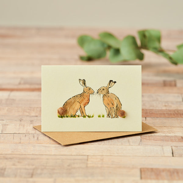 Mini Hares card