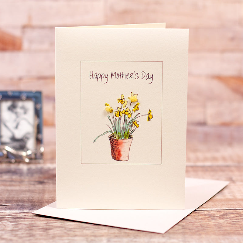 Pot of Daffodils - Happy Mother's Day
