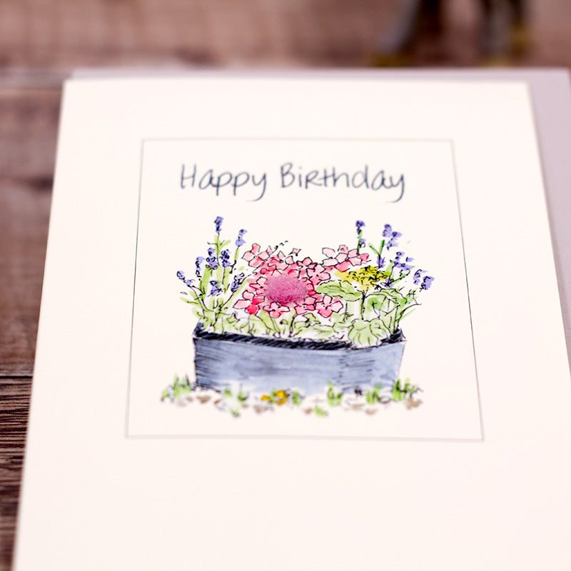 Happy Birthday Greetings card
