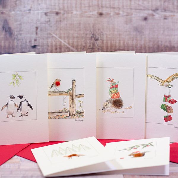 Pack of 6 mixed Christmas Cards