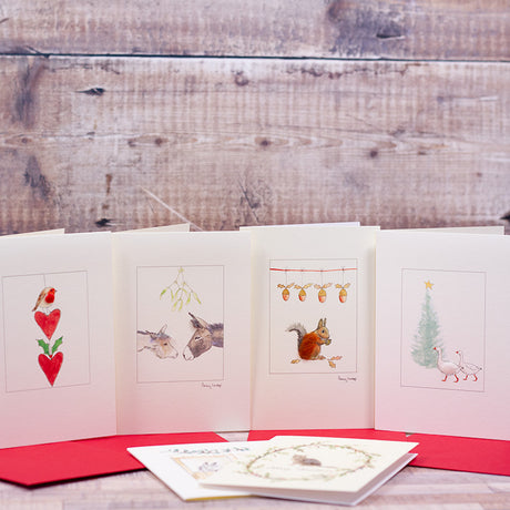 Pack of 6 mixed Christmas Cards