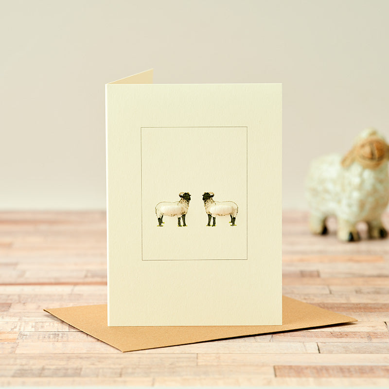 Norfolk Horn Sheep card