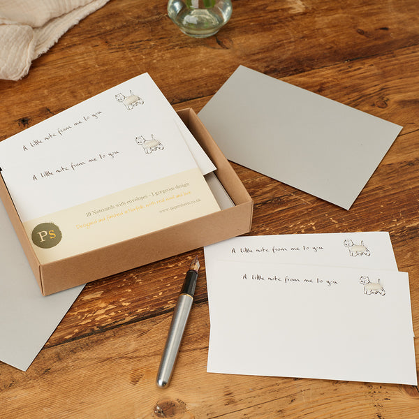Westie Dog Notecards, Boxed set of 10