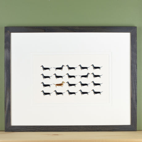Dachshunds Limited Edition print
