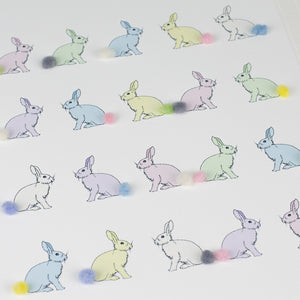 Nursery Rabbits Limited Edition Print