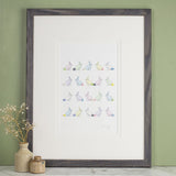 Nursery Rabbits Limited Edition Print