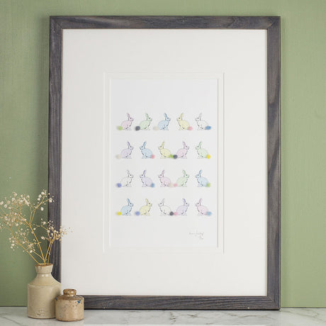 Nursery Rabbits Limited Edition Print