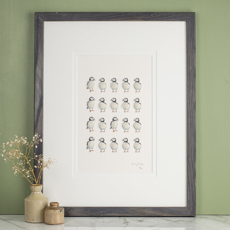 Puffins Limited Edition Print