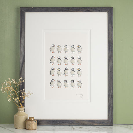 Puffins Limited Edition Print