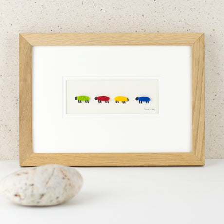 Bright Sheep bespoke Print