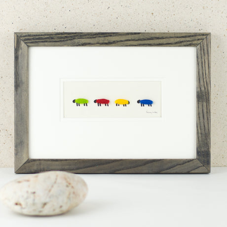 Bright Sheep bespoke Print