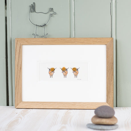 Highland Cows bespoke Print