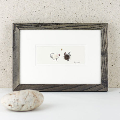 Bantams in love bespoke Print