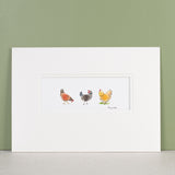 Chickens bespoke Print