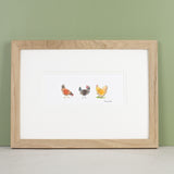 Chickens bespoke Print