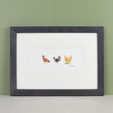 Chickens bespoke Print