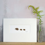 Hedgehogs bespoke Print