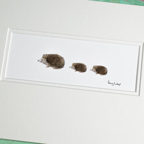 Hedgehogs bespoke Print