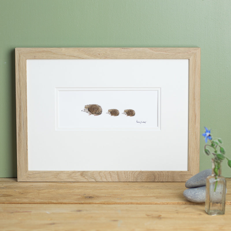 Hedgehogs bespoke Print