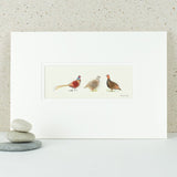 Game Birds bespoke Print