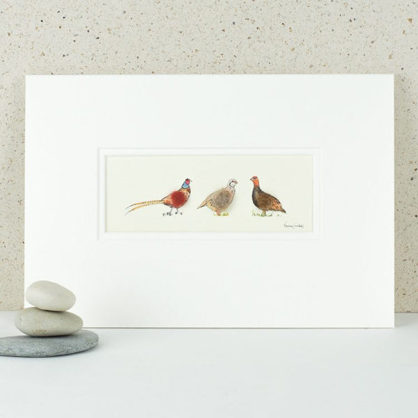 Game Birds bespoke Print