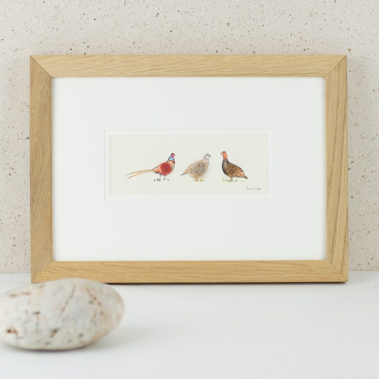 Game Birds bespoke Print